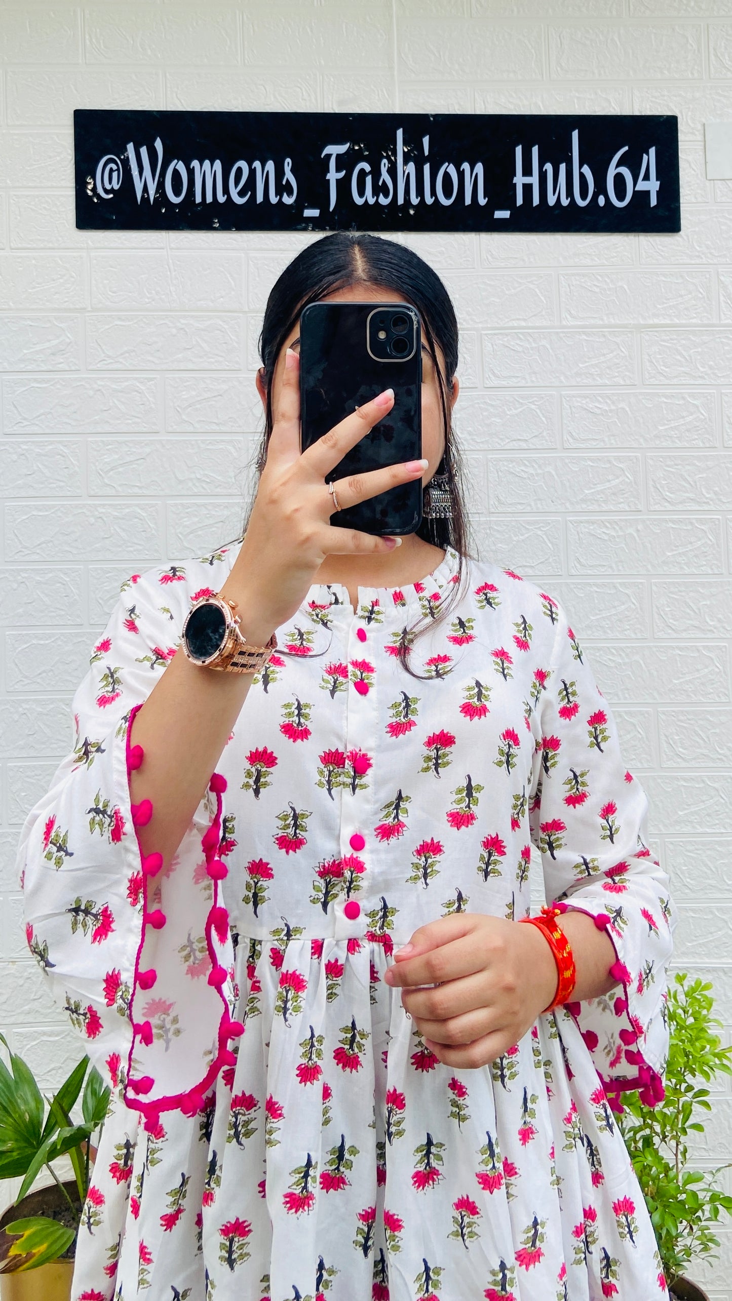 Beautiful Cotton Flared Top
