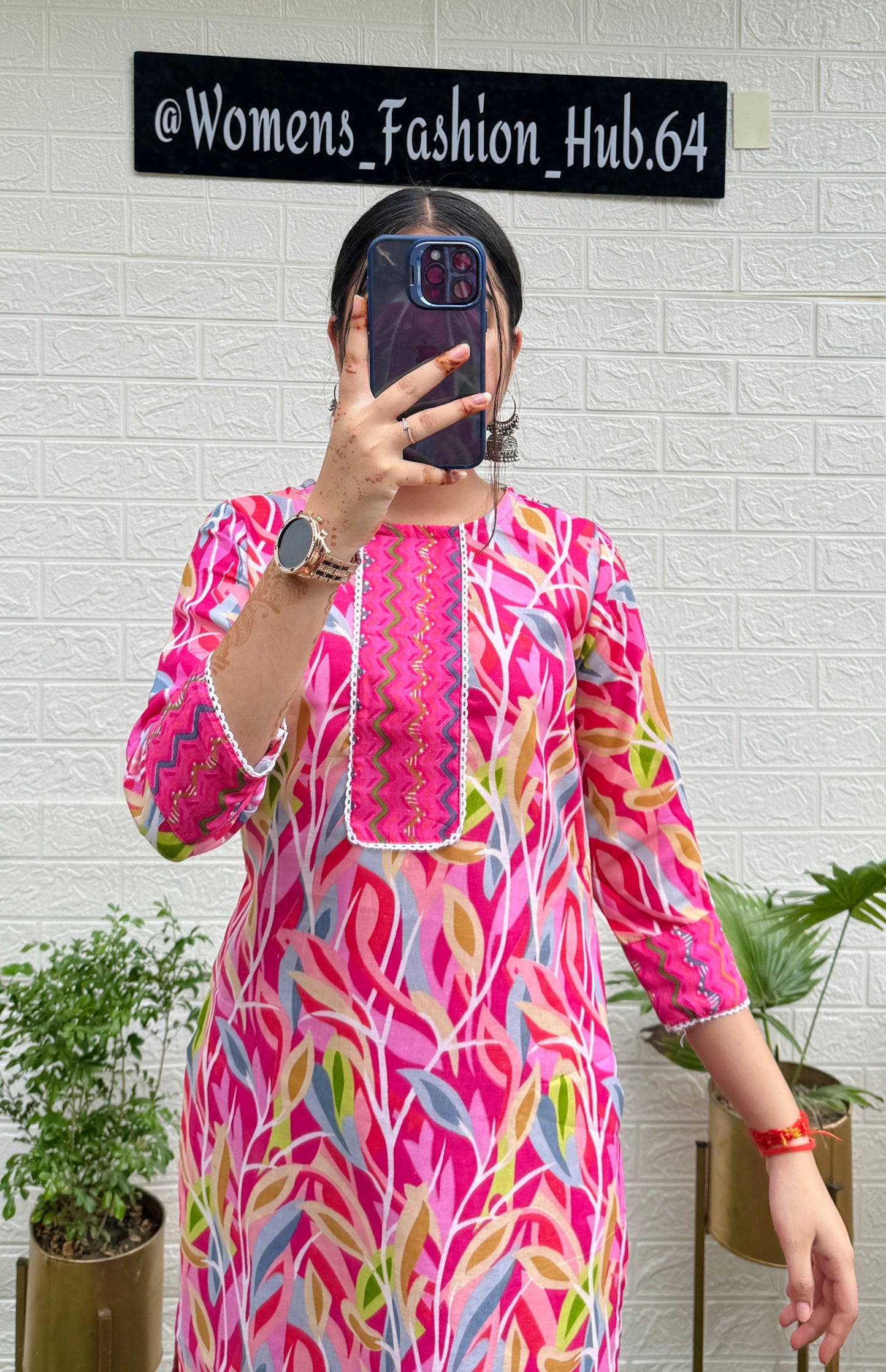 Cotton Premium Quality Kurta Set With Pant